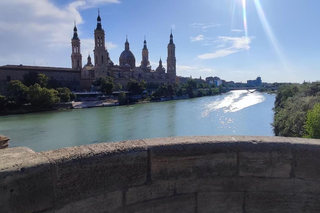 Apartamento Cerca Plaza Pilar Saragoça Exterior foto