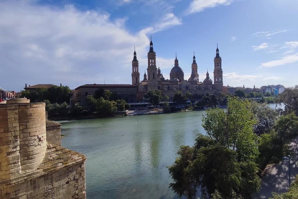Apartamento Cerca Plaza Pilar Saragoça Exterior foto