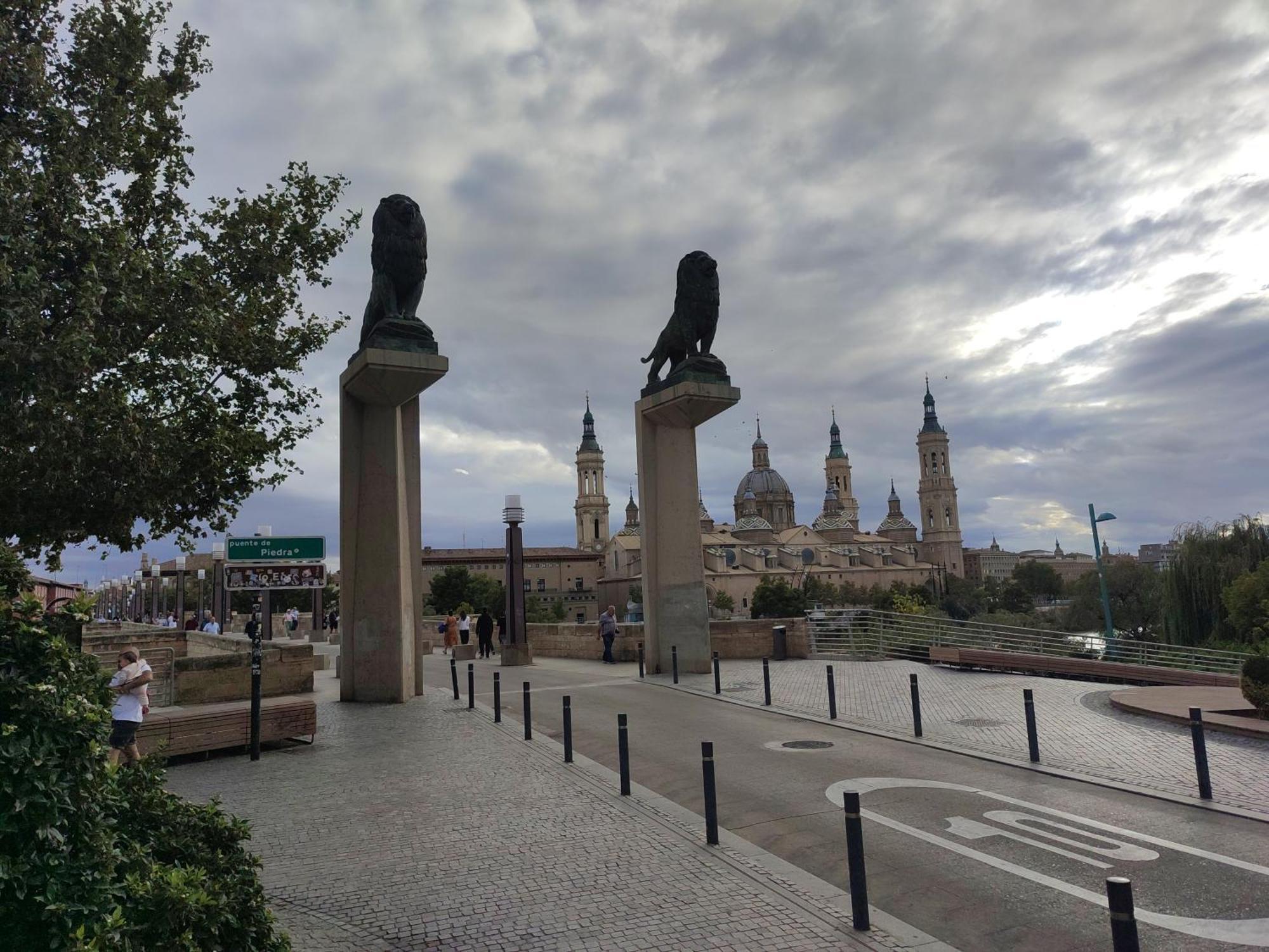 Apartamento Cerca Plaza Pilar Saragoça Exterior foto